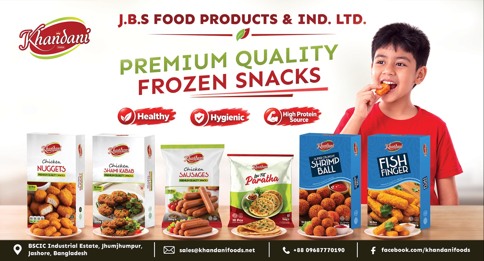 Khandani Foods Premium Quality Frozen Snacks